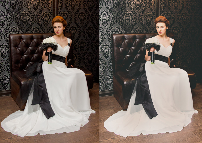 Цветокоррекция (свадебное)