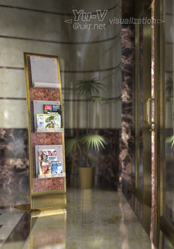 Офисный центр. Инфостойка