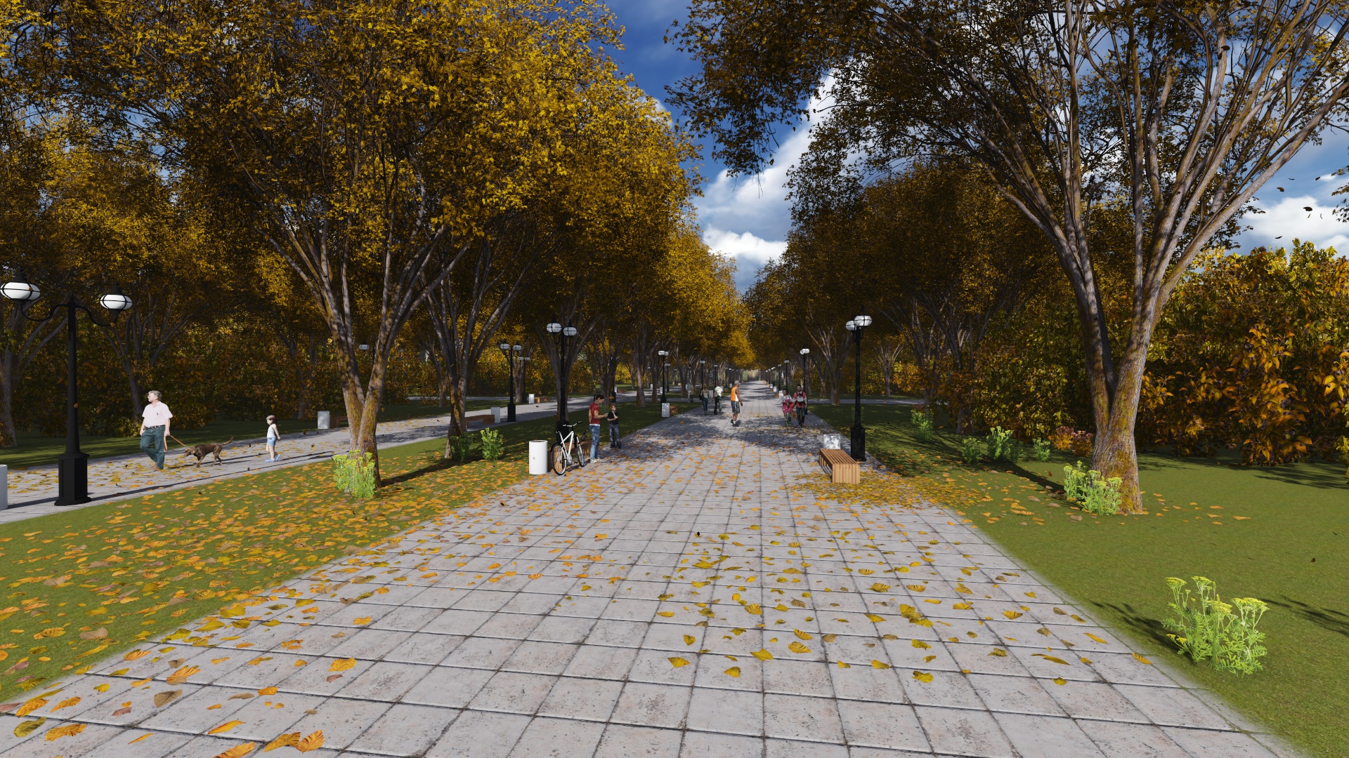 Парк (Осень)