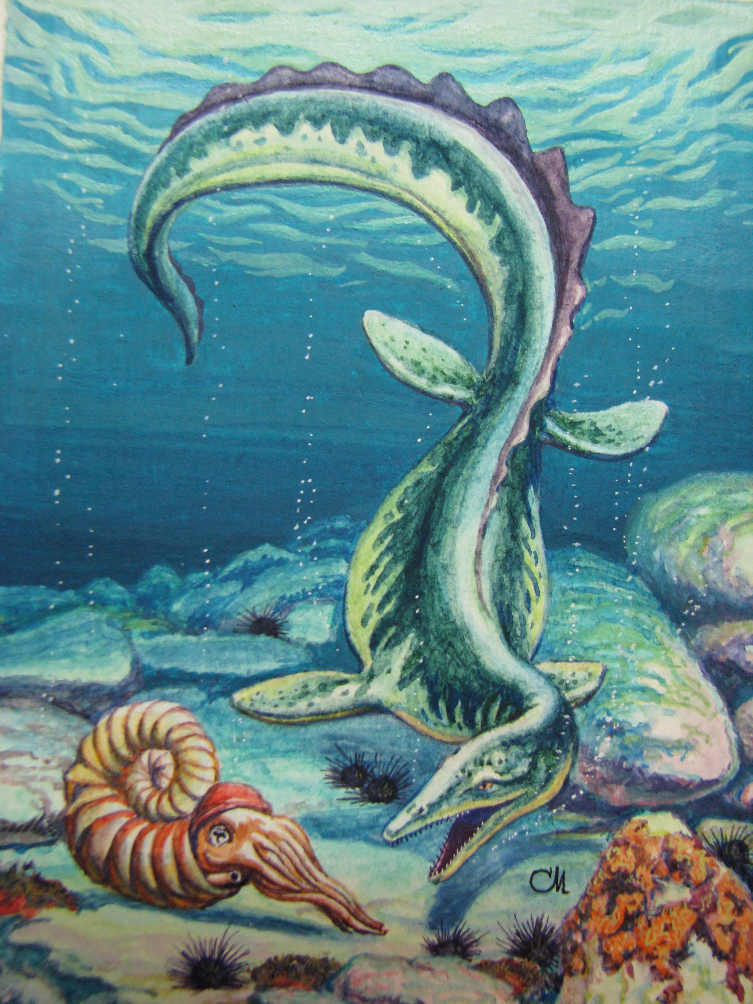 Из цикла "Доисторические животные"