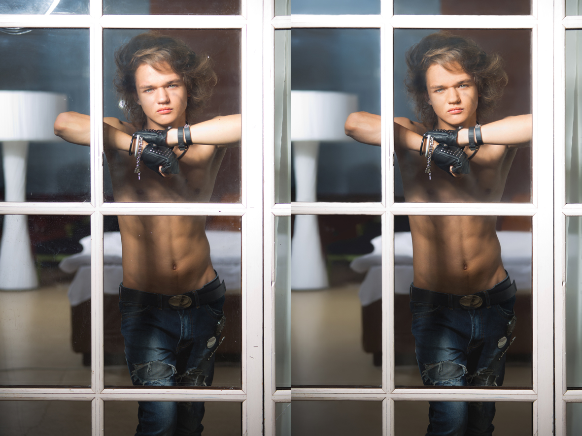 Ретушь фотографий для глянцевого журнала