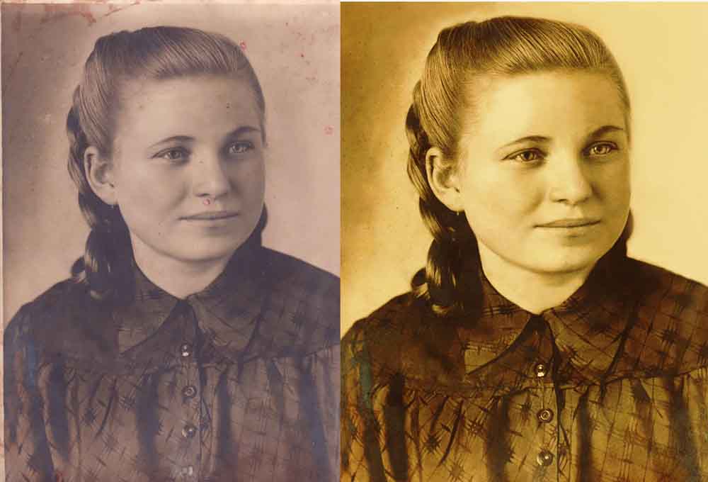 Реставрация старых фотографий