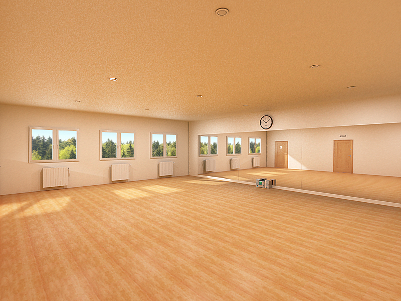проект спортивного уентра. зал