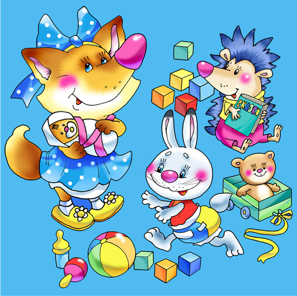 Иллюстрация для обложки детской книги