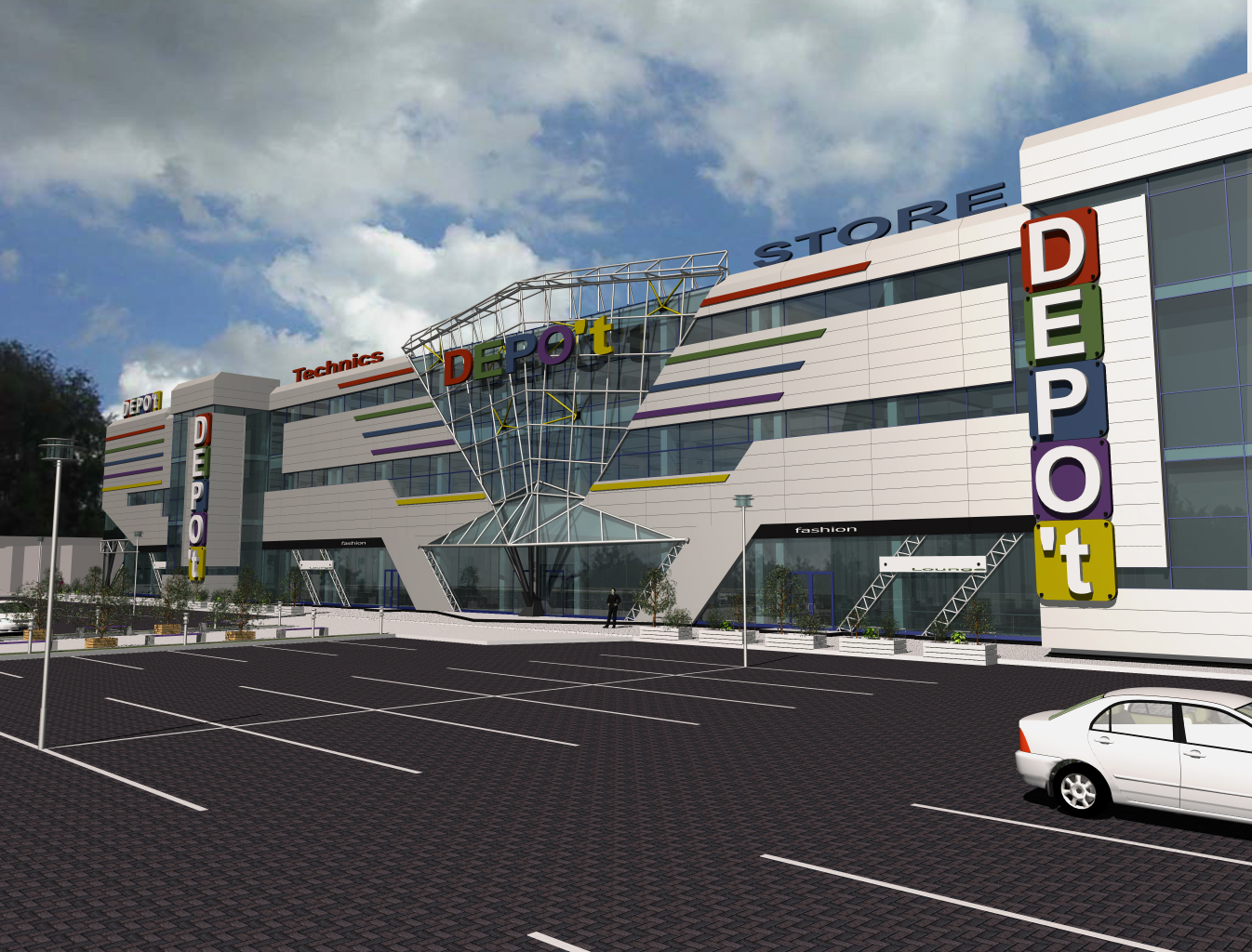 Реконструкция завода "Електронмаш" под ТР комплекс