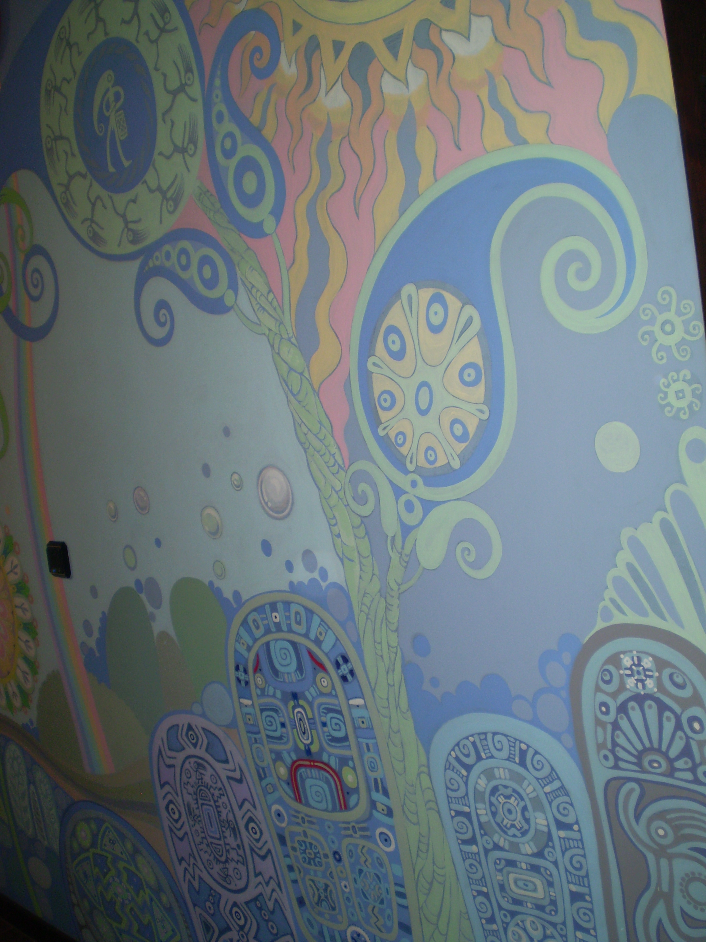 роспись стены