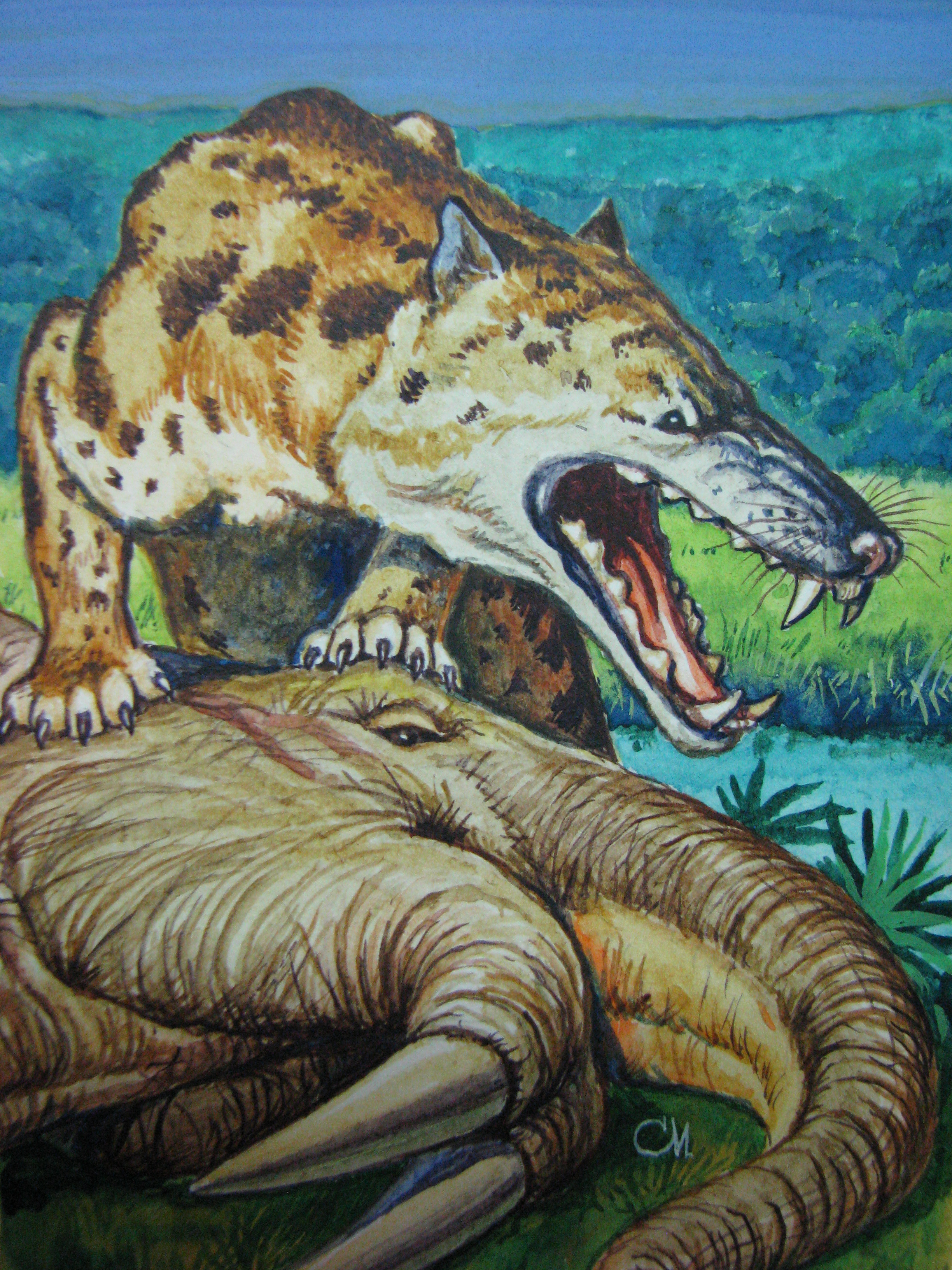 Из цикла "Доисторические животные"