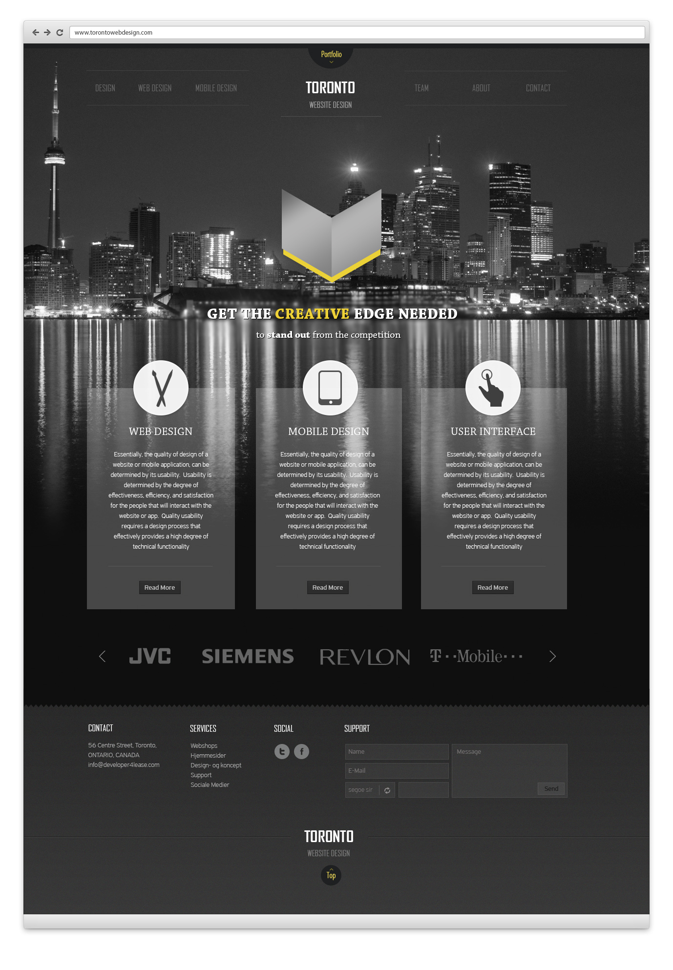 Toronto Webdesign