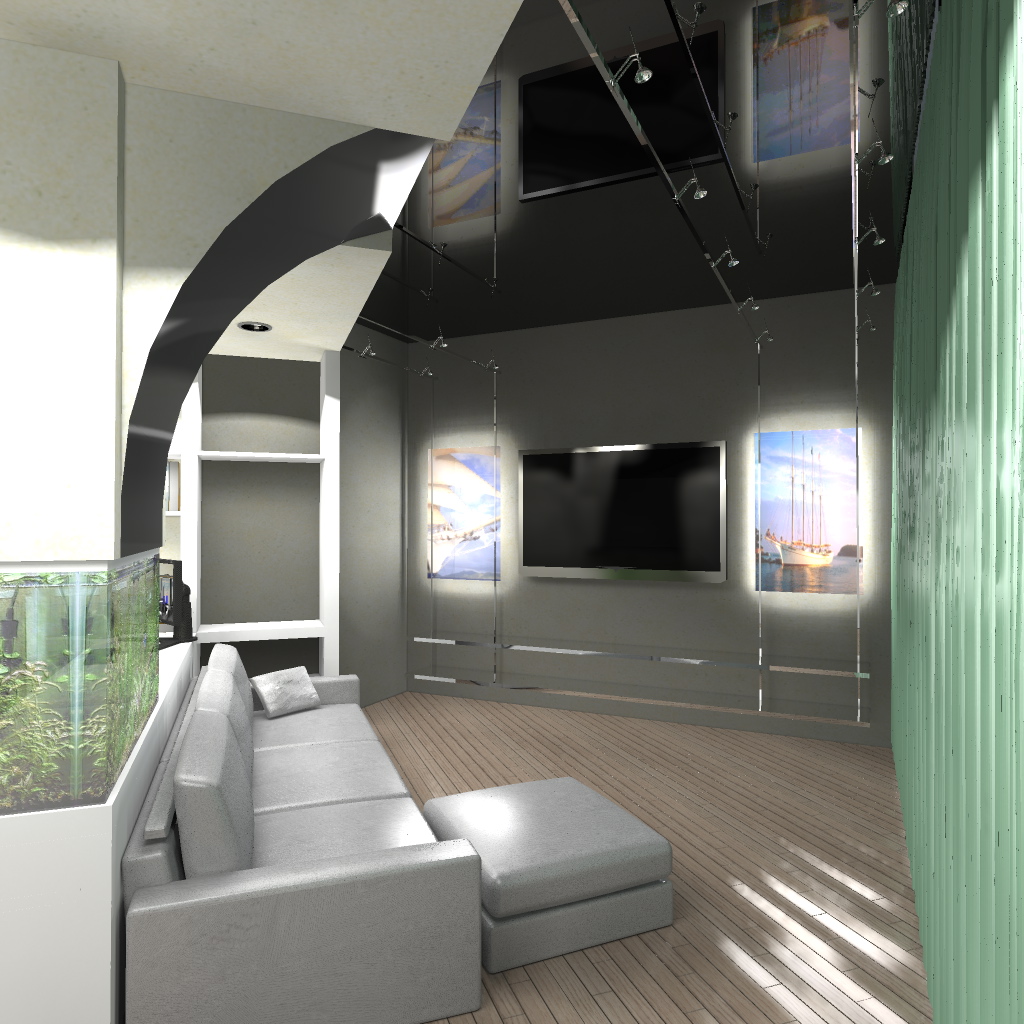 интерьер коттеджа