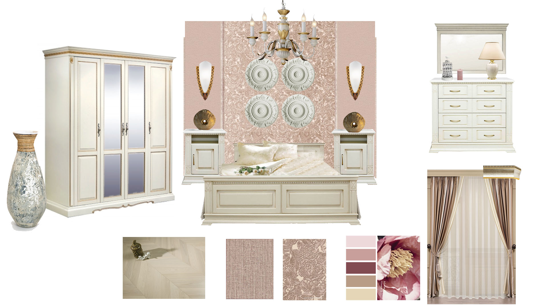 Дизайн интерьера кухни. Стилевой спальни