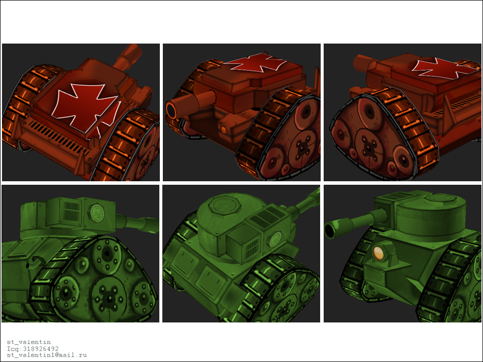 iPhone Application for game"Crazy Tank