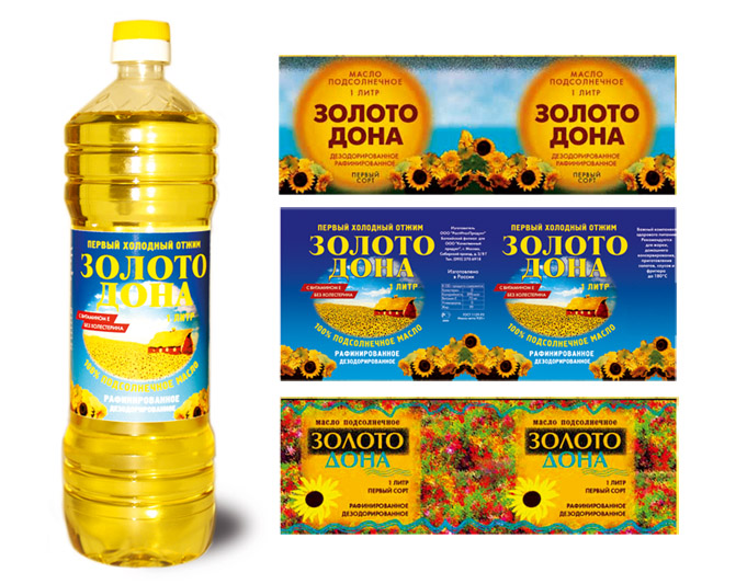 Этикетка "Золото Дона"