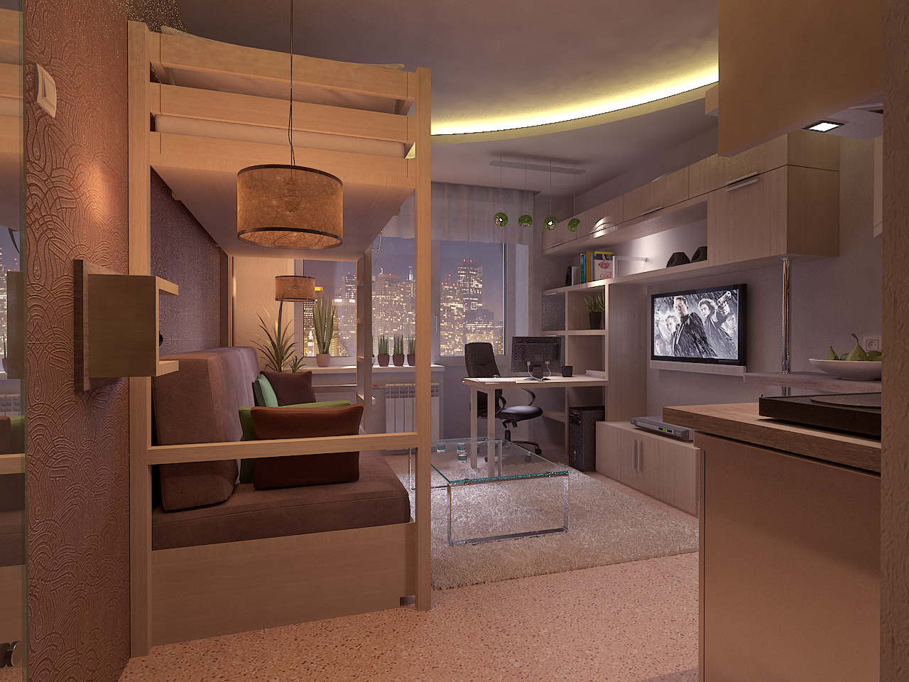 Квартира (18 кв.м.)