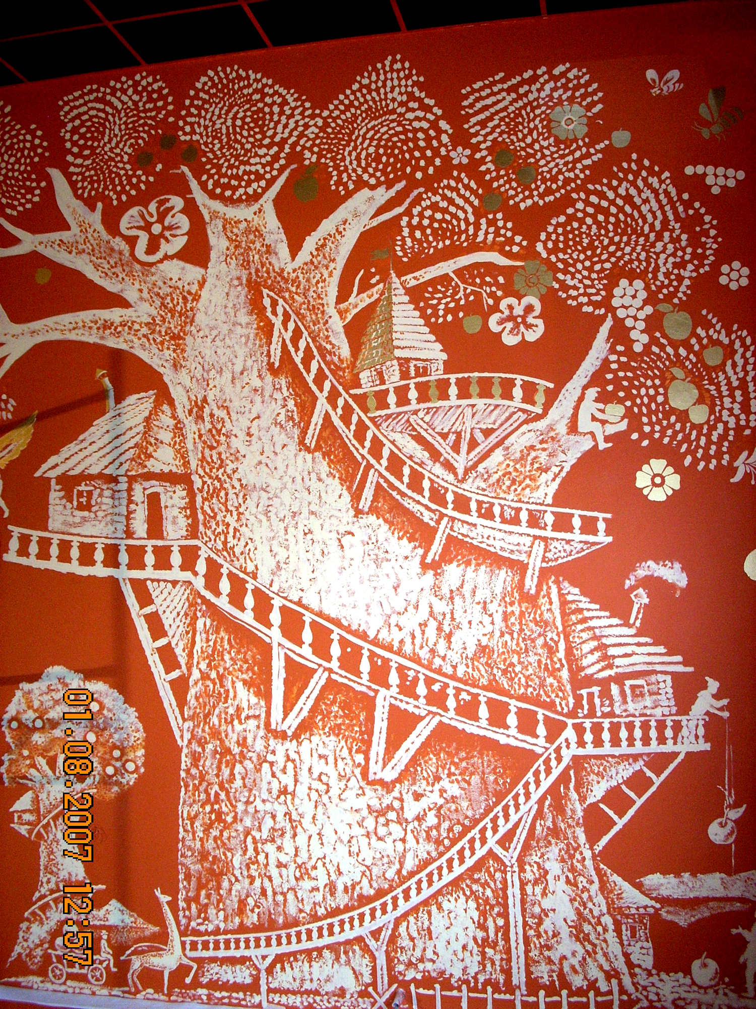 Роспись развлекательного центра