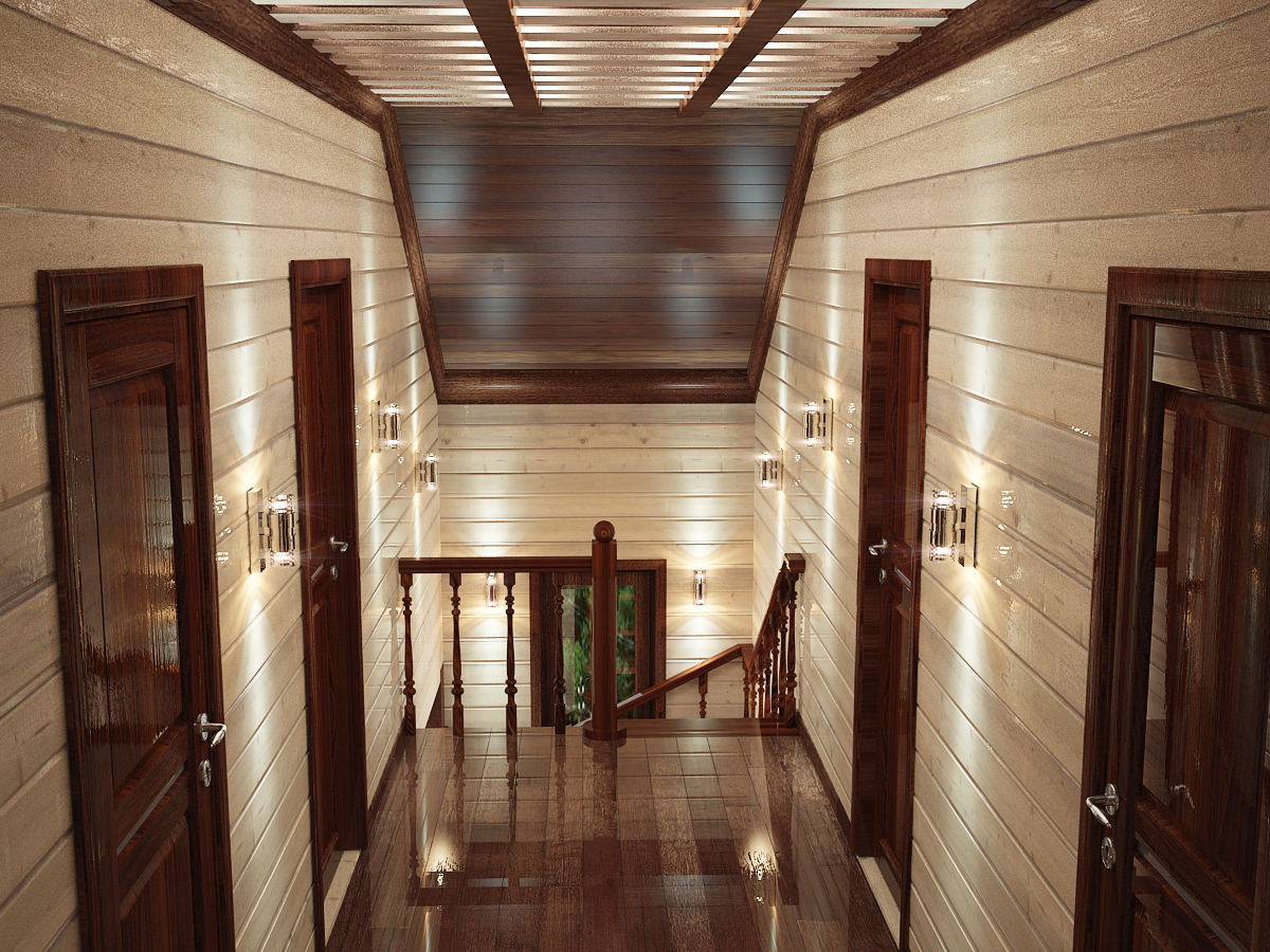 дизайн домика типа в скандинавском стиле