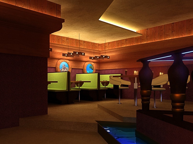 Паб "Корсар" Зал