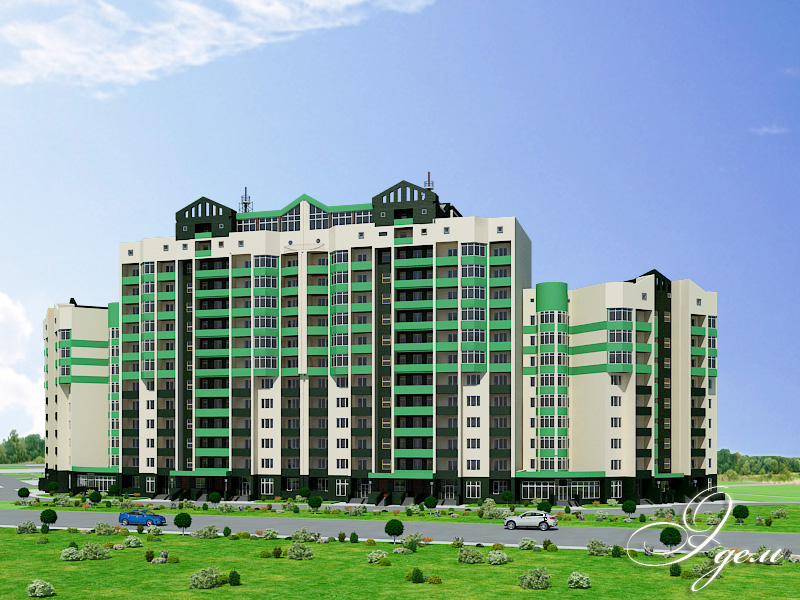 Визуализация ЖК Эдем