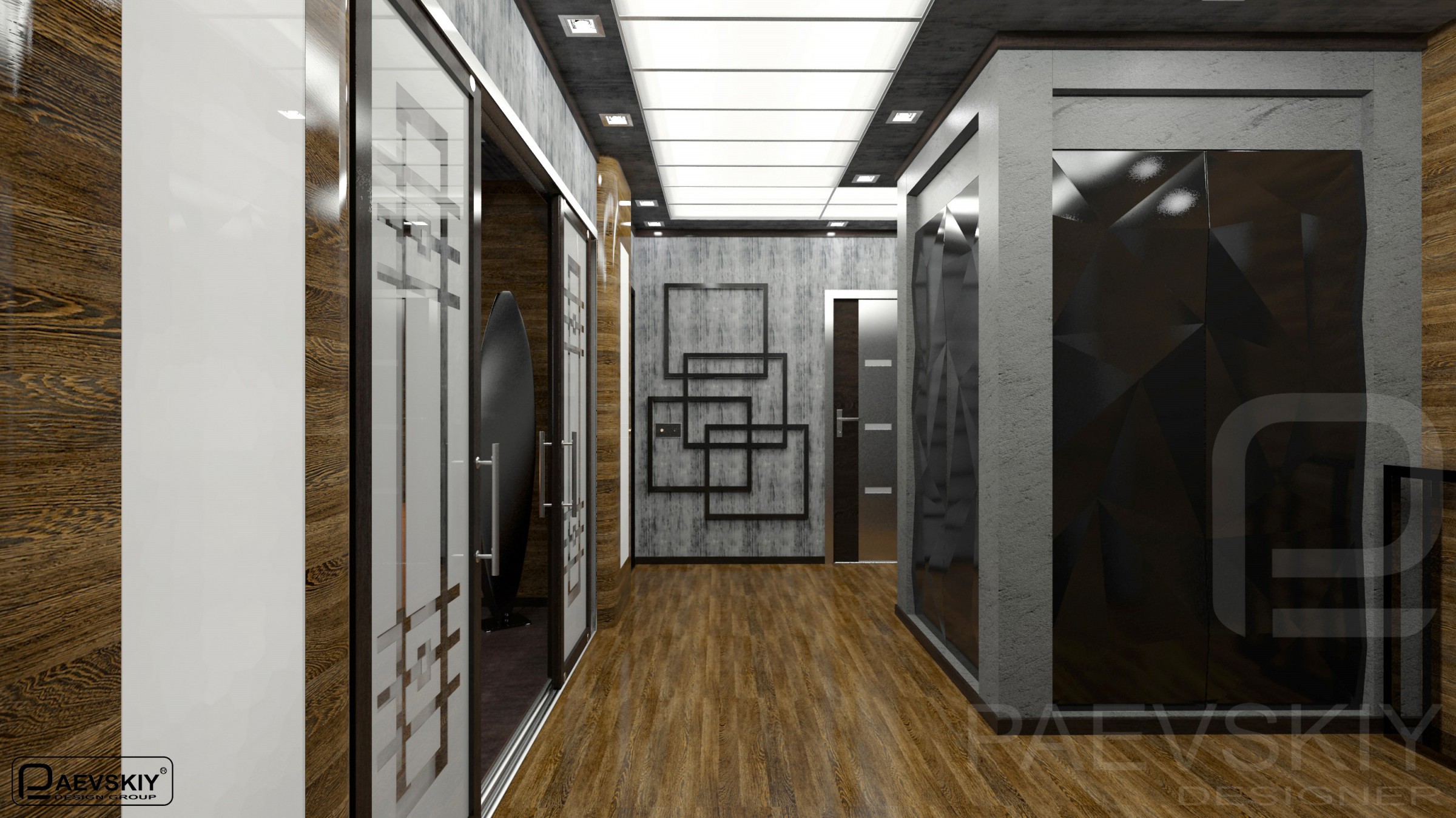 Коридор, прихожая в современном стиле