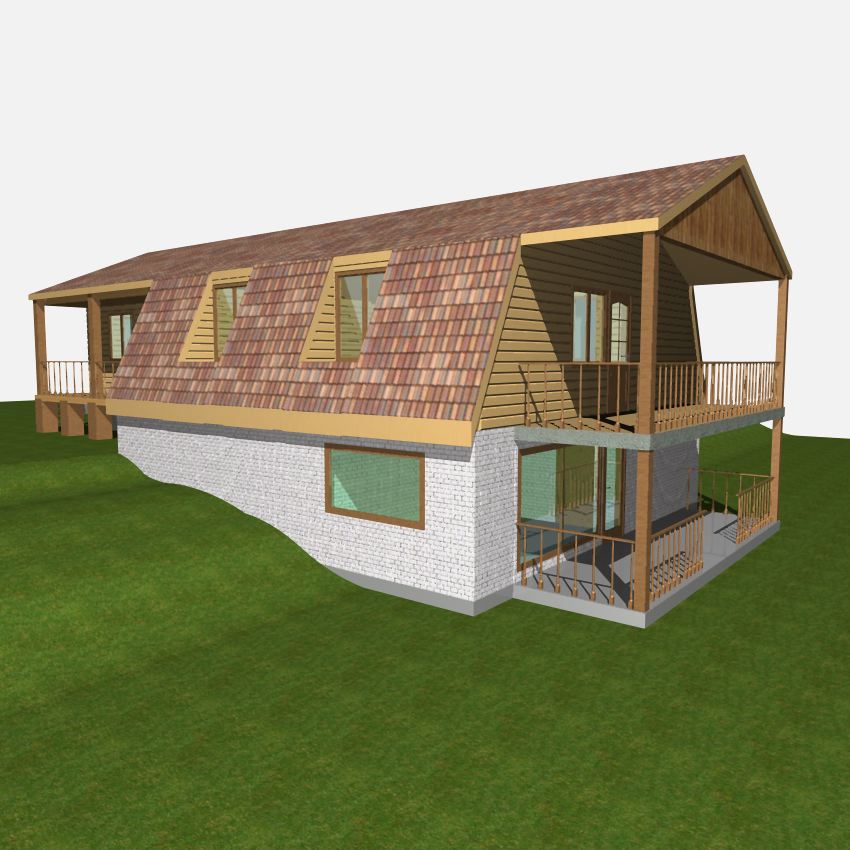 Дом возле Волги