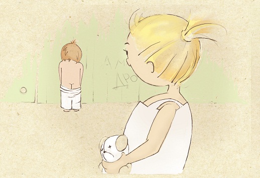 комикс "первый опыт" стр.2