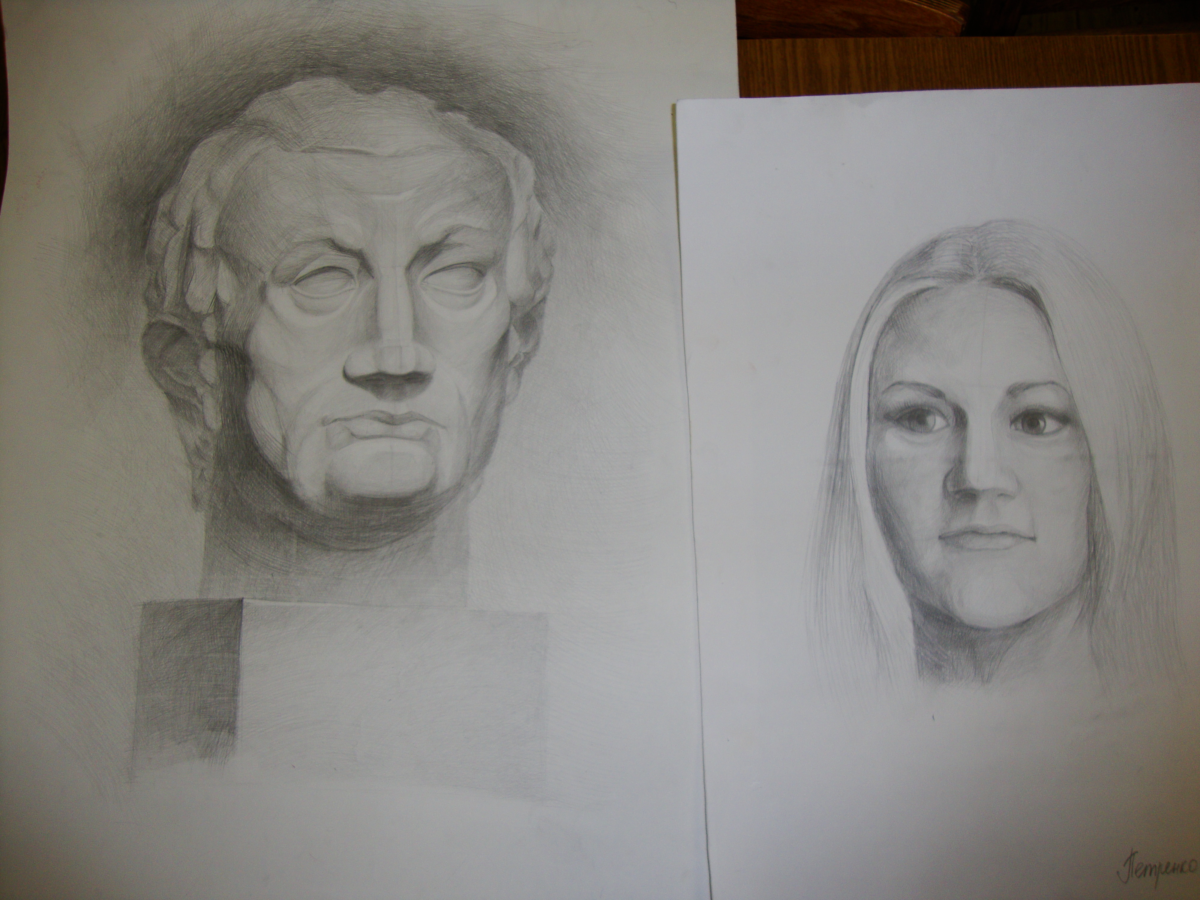 гатамеллата и автопортрет