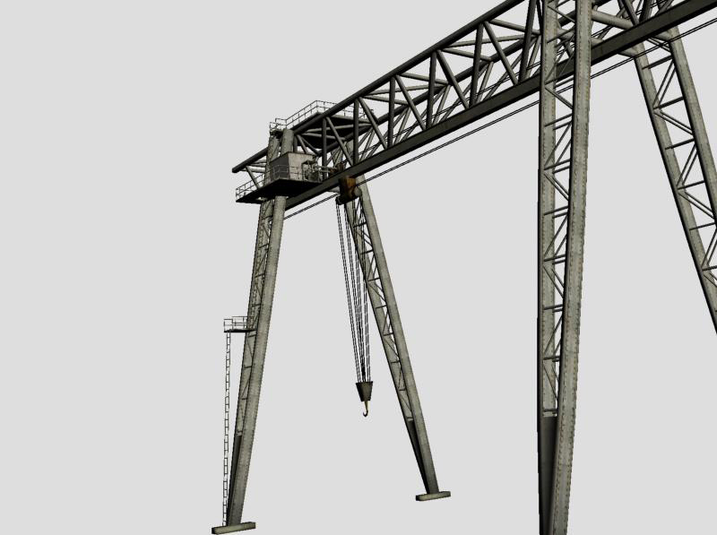 Кран козловый