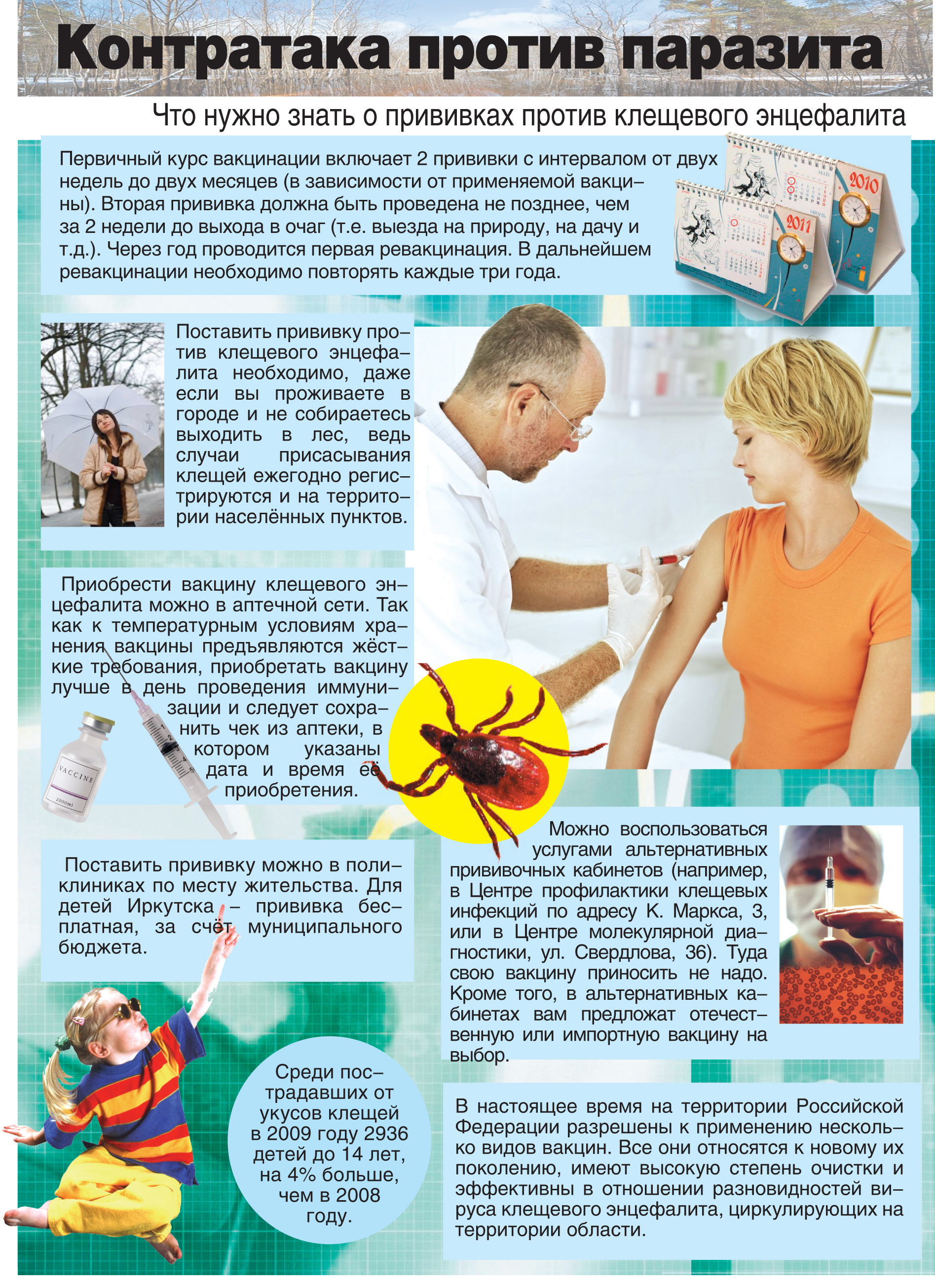 инфографика "Прививка"