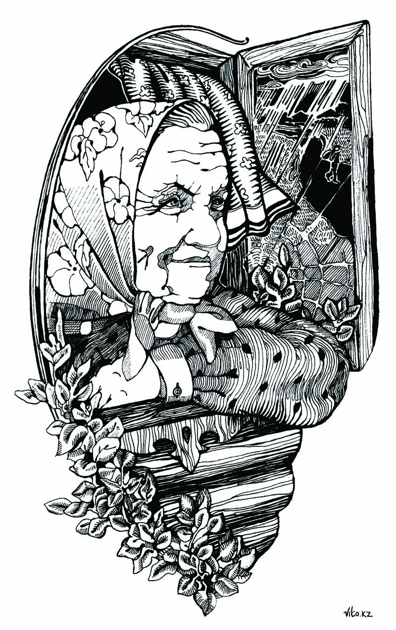 Иллюстрации для книги Ю. Свиридова "Карусель"