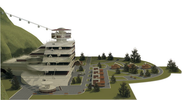 проект - Горно-лыжный комплекс