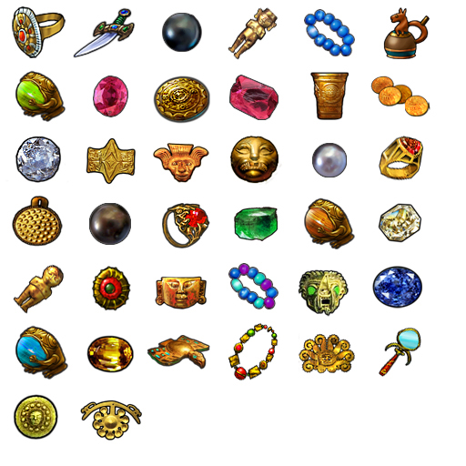 Иконки для игры "Потерянный остров"