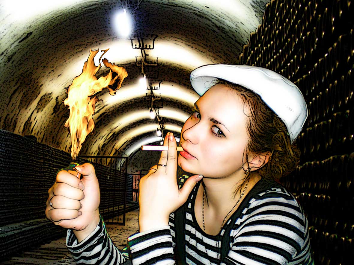 Обработанная фотография.