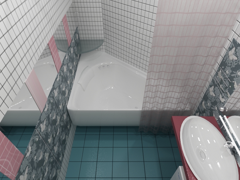 Интерьер ванной комнаты