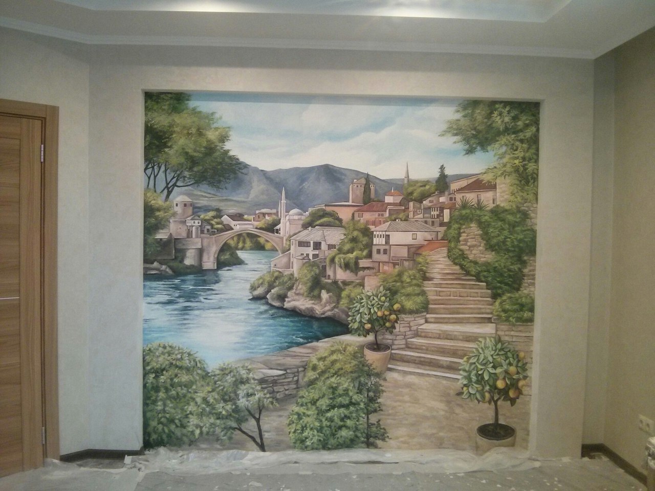 Роспись стен "Турция"