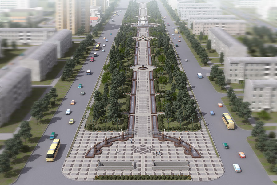 парк "100 фонтанов"