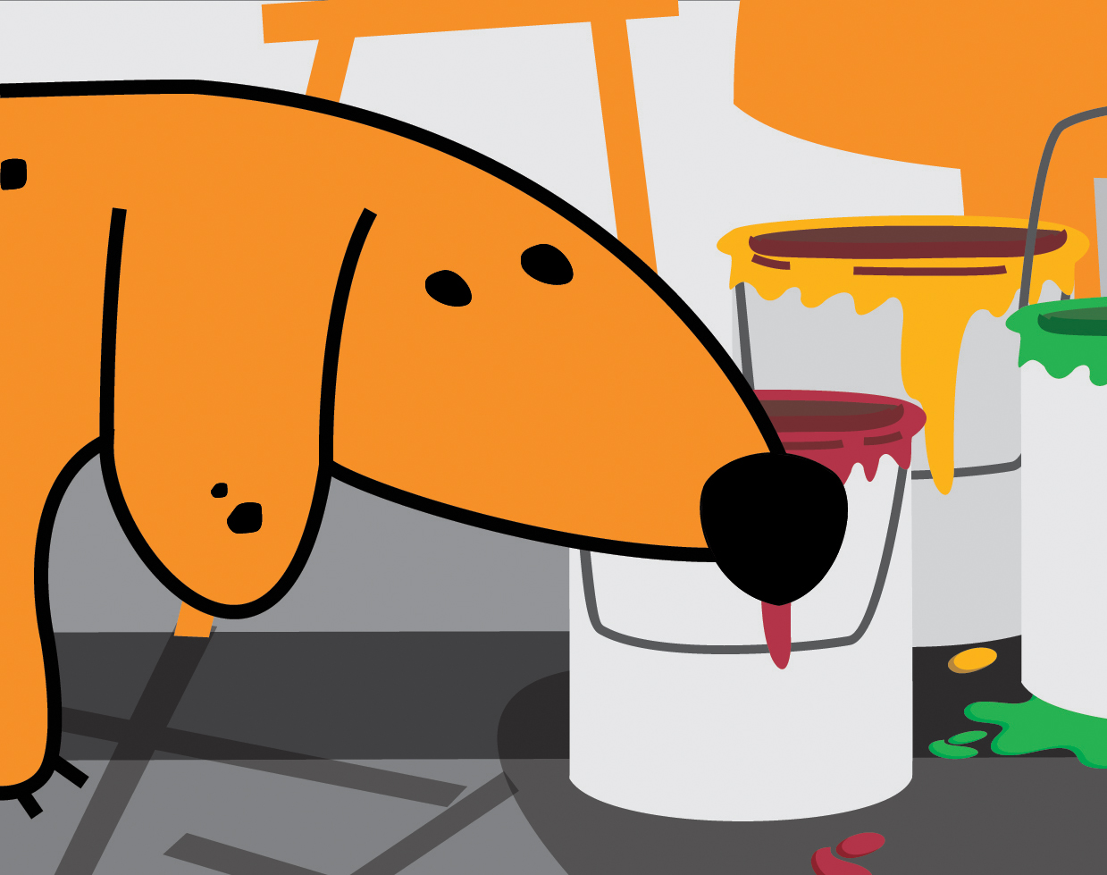 раскадровка ролика "Собачий талант"