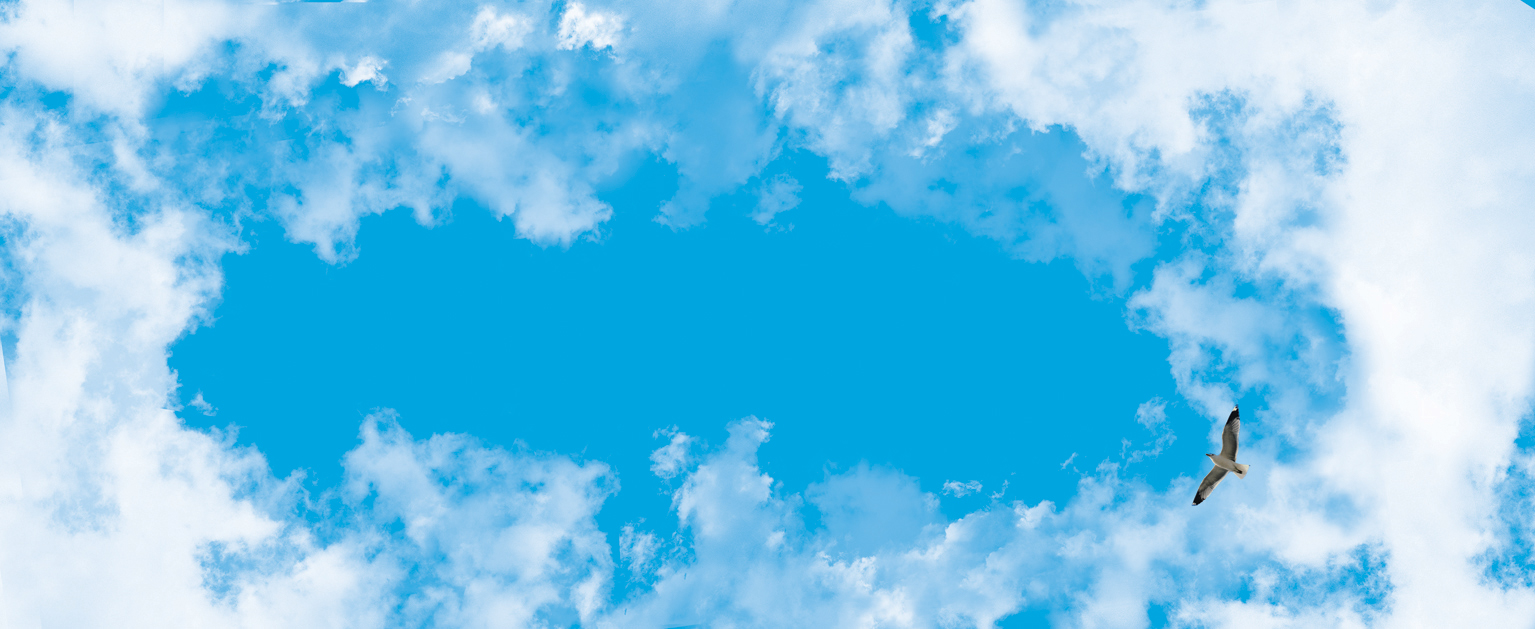 Фотопечать "Небо" для строительной компании