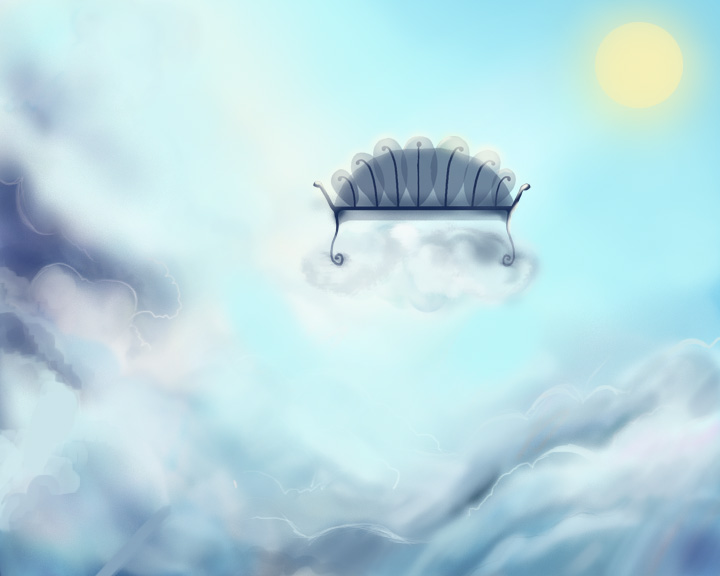 Фон "Три феечки"