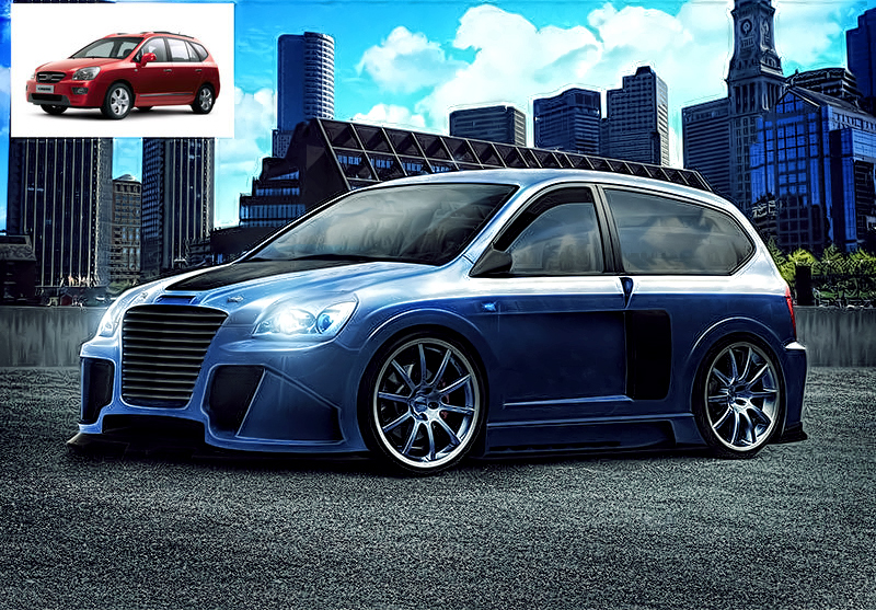 Виртуальный тюнинг KIA