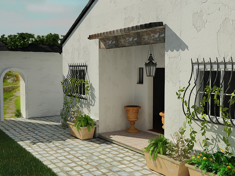 Экстерьер (домик)