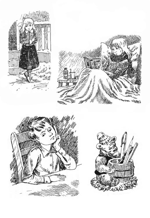 "Моя дорогая мама" Иллюстрации