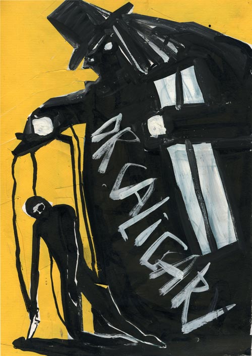 Плакат к фильму "Dr. Caligary"