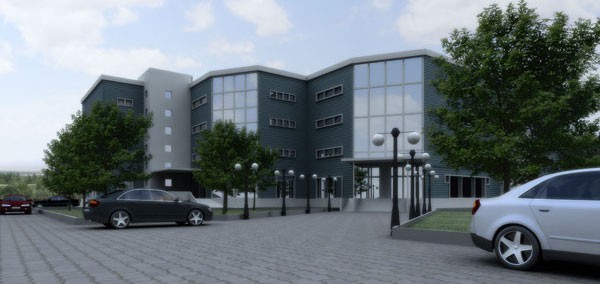 Моделирование и визуализация торгового комплекса "Ржевка"