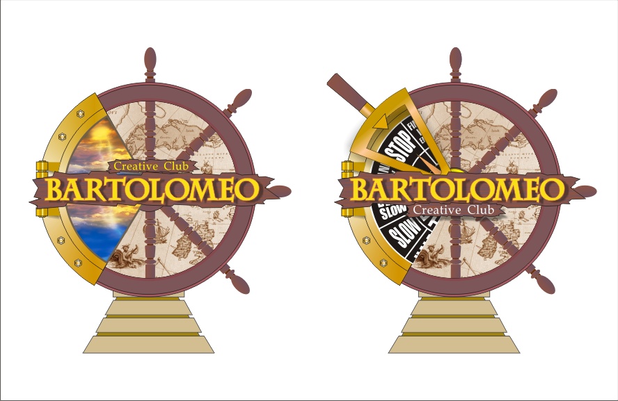 Варианты декоративных елементов для штурвала-указателя