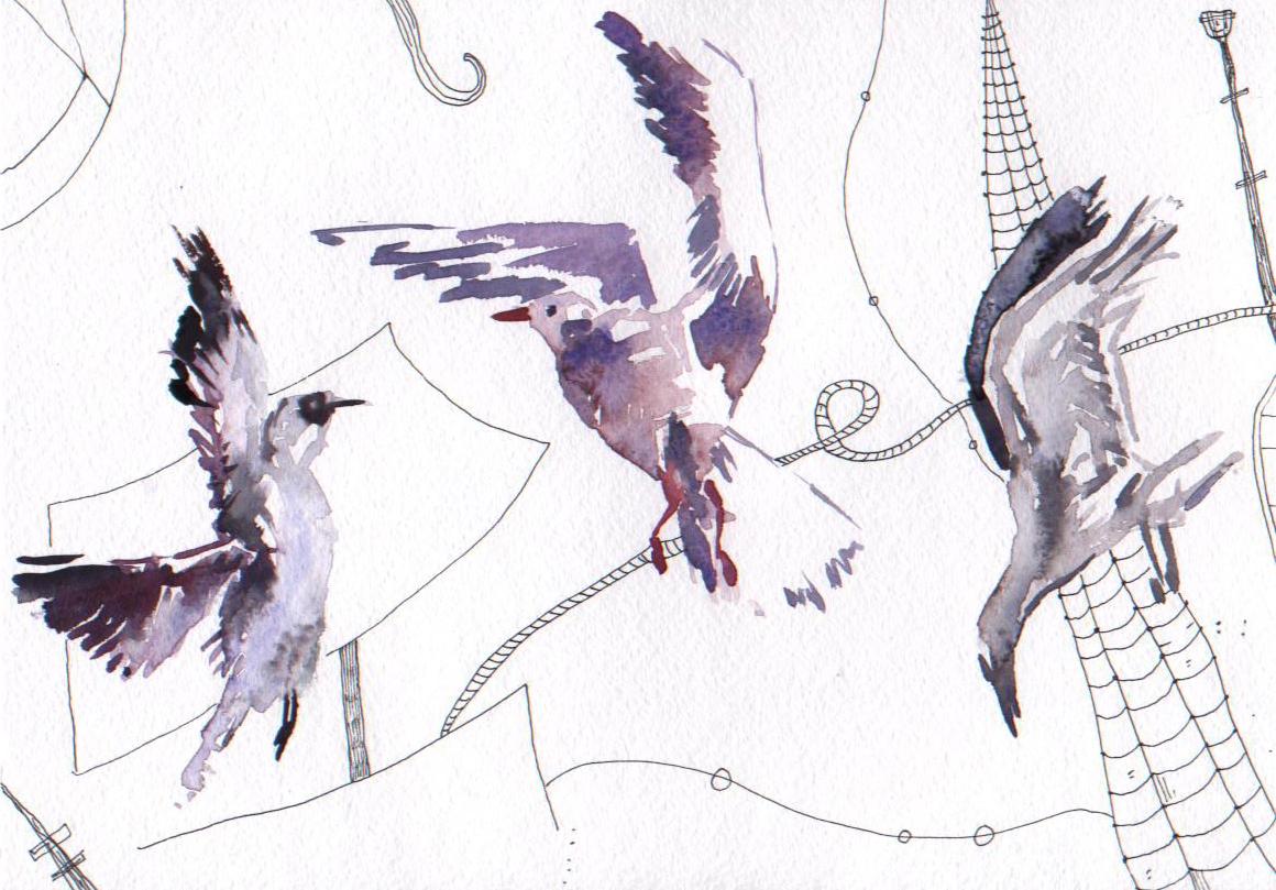 графика (акварель)