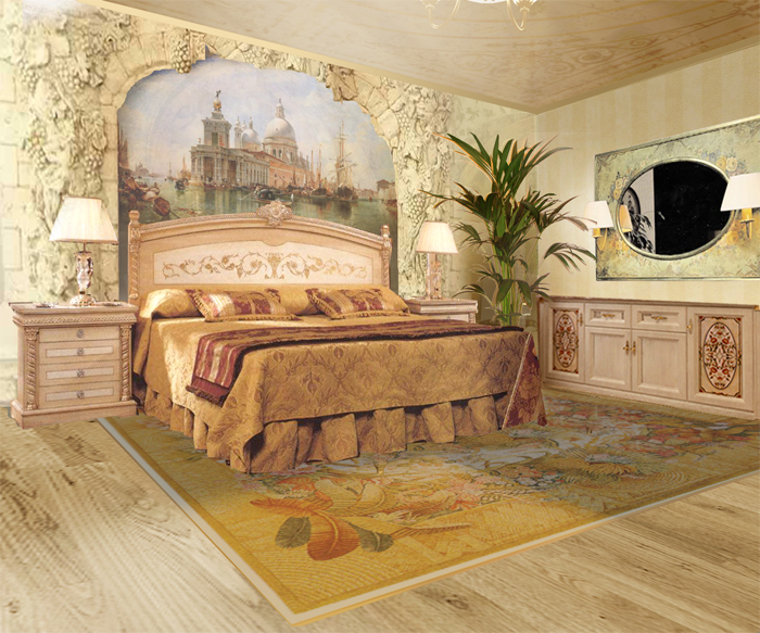 интерьер спальни