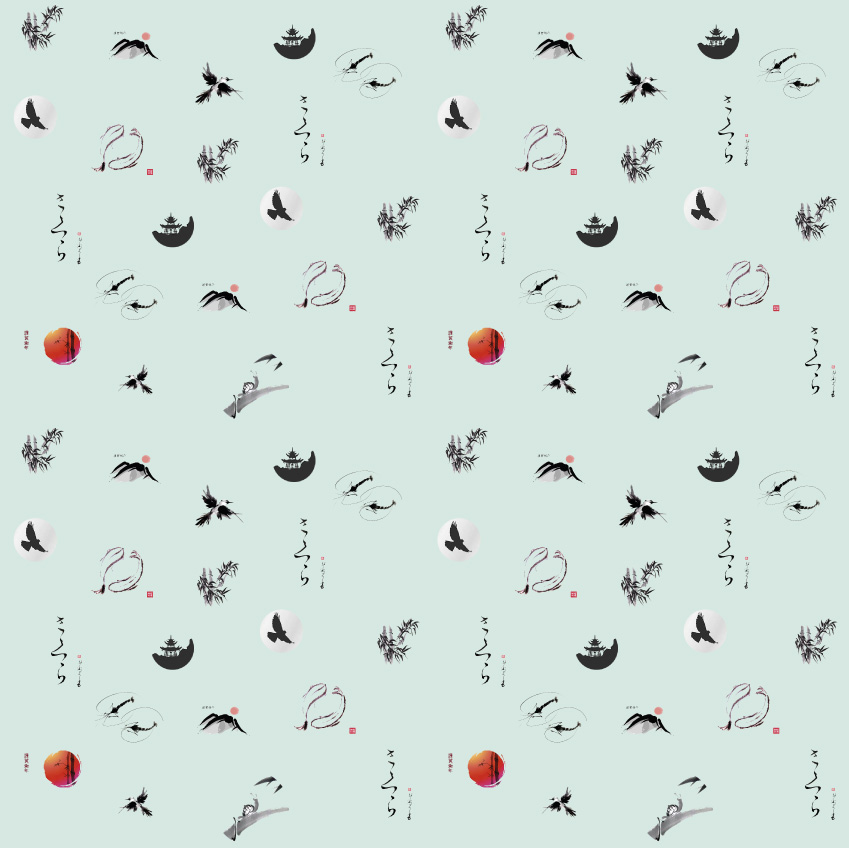 Паттерн для японского ресторана