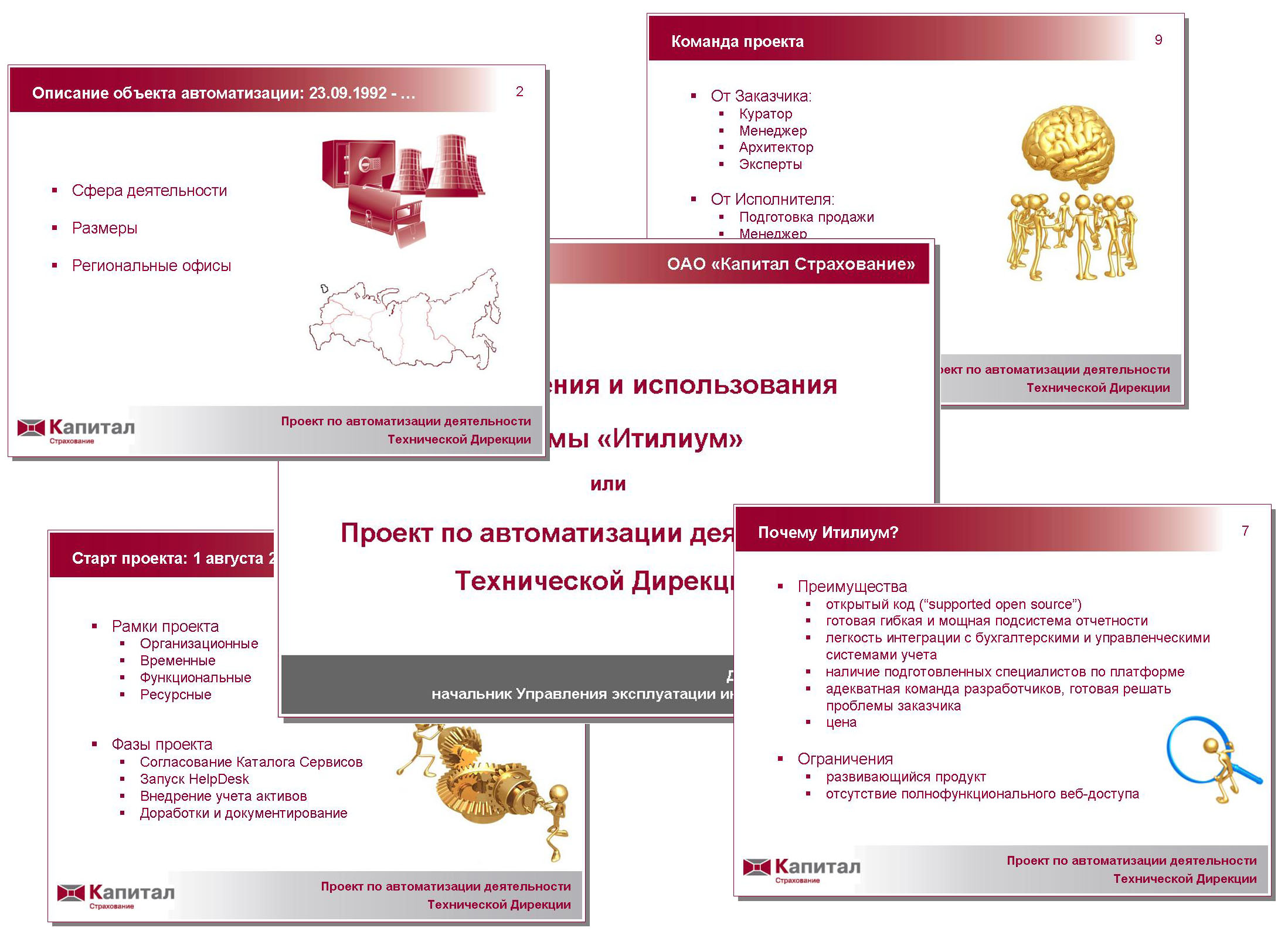 Оформление презентации