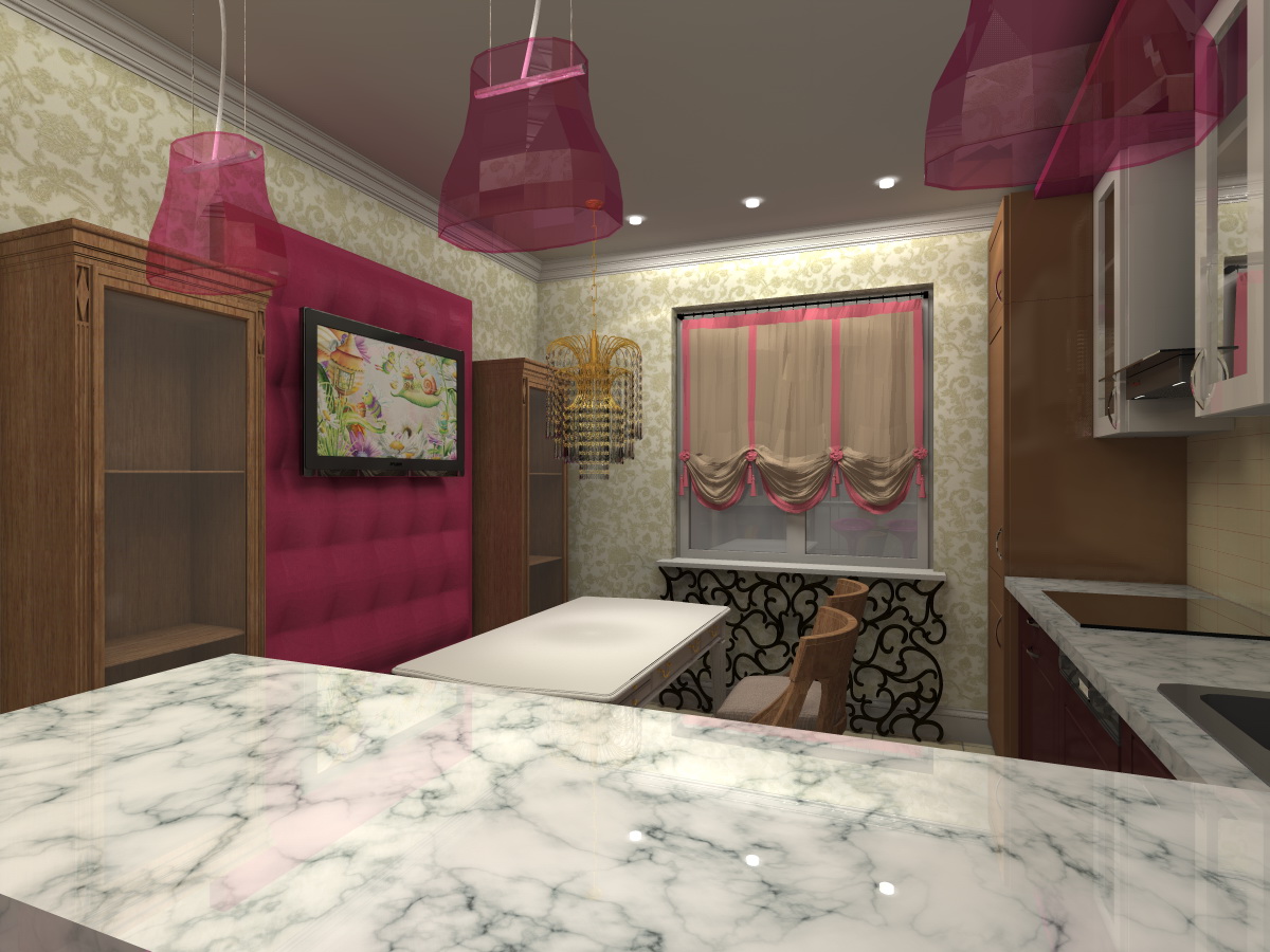 Кухня для семейной пары