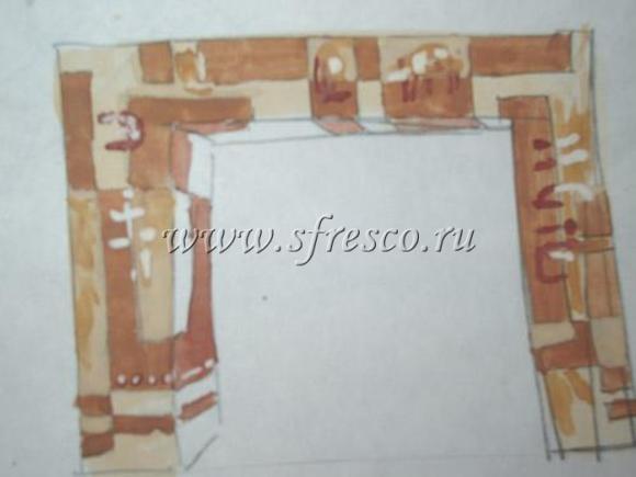 декор и роспись стен