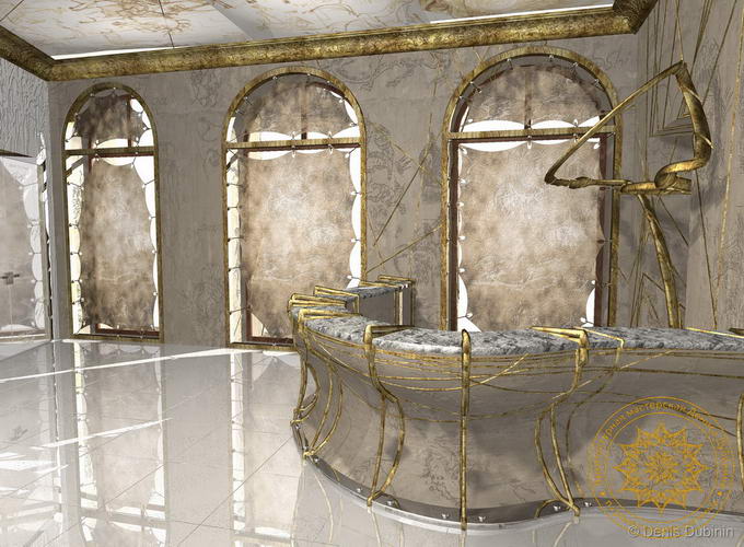 Дизайн проект брендового экзотического ресторана